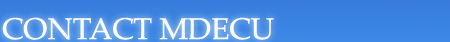 Contact MDECU